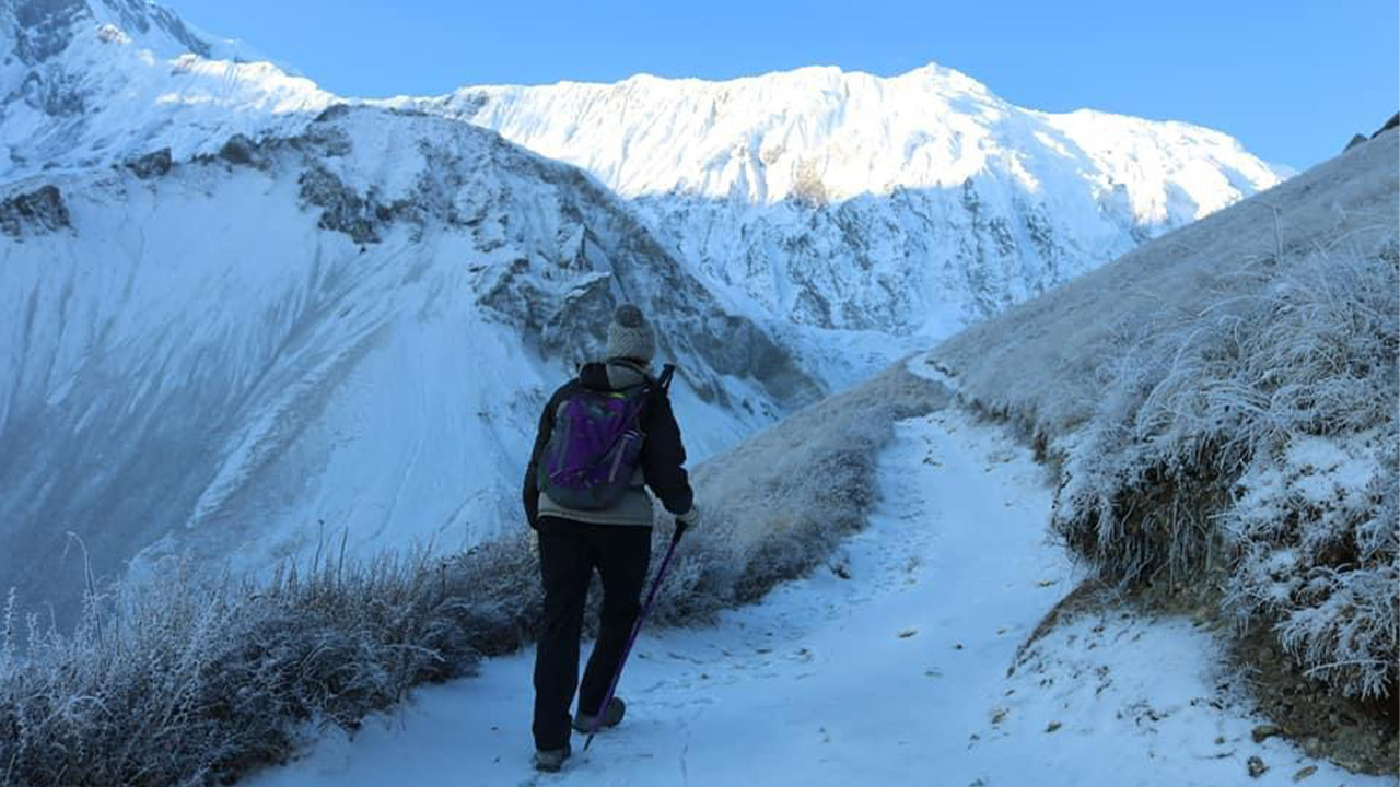 nar phu trek route