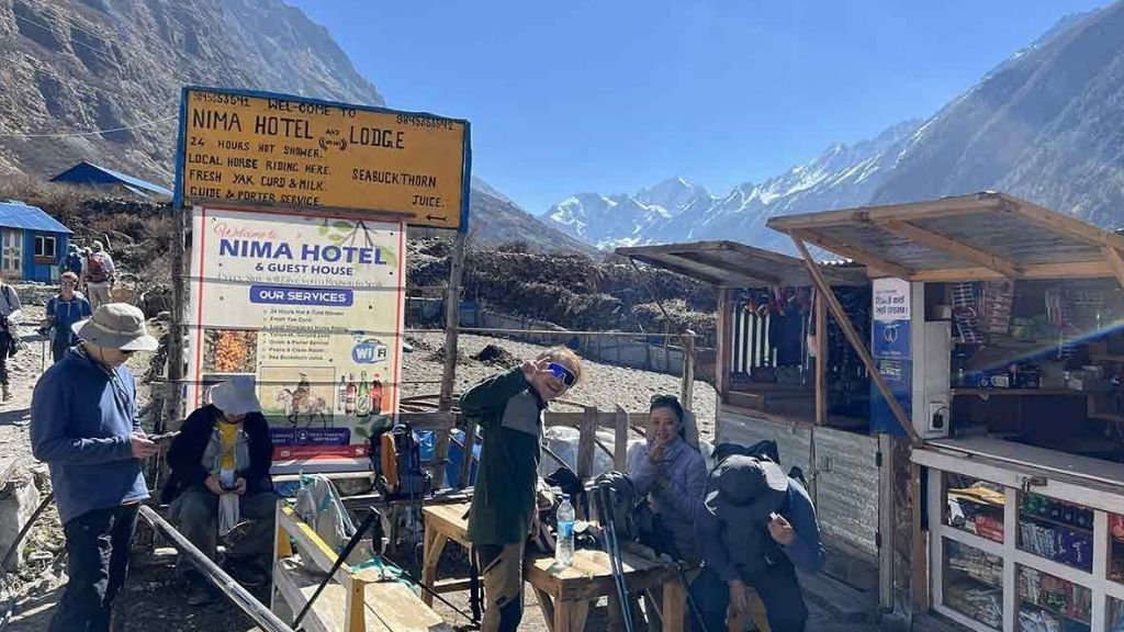 Hotel at Langtang
